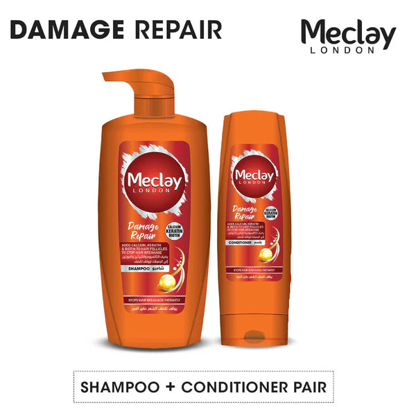 Meclay London Damage Repair Shampoo 660ml + Conditioner Pair Box