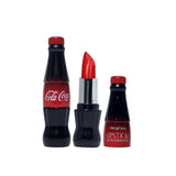 Miss beauty New 4 Pcs Cola Coca Bottle Style Lipstick For Girls and For Women