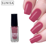 New Sunisa 6pcs Set  Matte Nail Polish / Peel Off