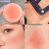 Biya 3 Colors Face Gradual Blush Powder Blush Shimmer Three Dimensional Marking Lightening Blush Powder Colors 3 in 1