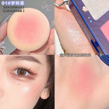 Biya 3 Colors Face Gradual Blush Powder Blush Shimmer Three Dimensional Marking Lightening Blush Powder Colors 3 in 1