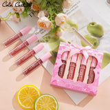 Color Castle 4pcs Matte Lip Gloss Set 24H Long Lasting LipGloss Kit.4210