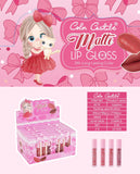 Color Castle 4pcs Matte Lip Gloss Set 24H Long Lasting LipGloss Kit.4210