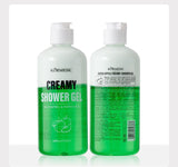 KORMESIC Green Apple Creamy Shower Gel  Moisturizing and Brightening body wash & Shower Gel  290ml