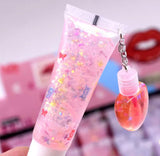 1pc Lip Gloss Set Mini Heart Love Shaped Lip Plumper Oil Moisturizing Women Lip Gloss Balm Makeup Lip Tint Cosmetics random ship