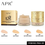 APK in love waterproof base foundation high coverage