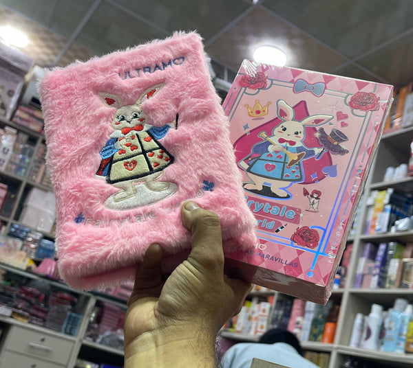 New 4 Pages Cute Fairytale Fur Book Pallet