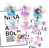New 1 PC Anime Frozen Comb Kawaii Elsa Princess Minnie Mouse Sofia the First Quicksand Sequin Air Cushion Comb Cartoon Girl Gifts