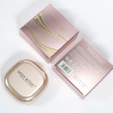 Miss Rose 2 in 1  Pink Metallic Mirror Dual Compact powder