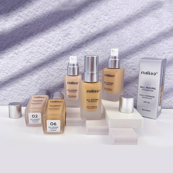 Maliao All Hours SPF30  Foundation Mat Lumineux - Luminous Matte, Full Coverage, Waterproof, Ultimate Radiant