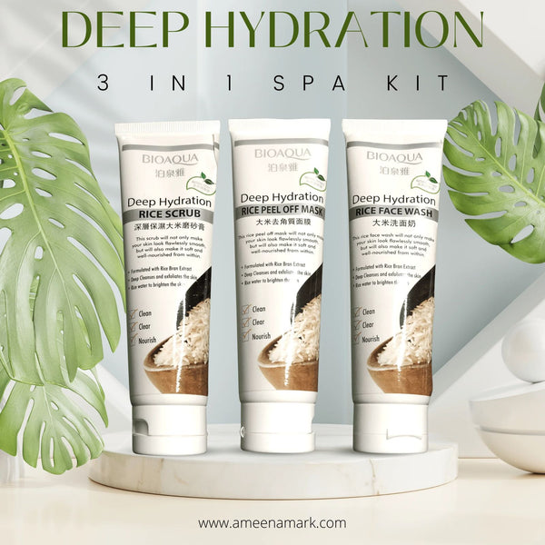 BIOAQUA Deep Hydration 3 in 1 Spa kit