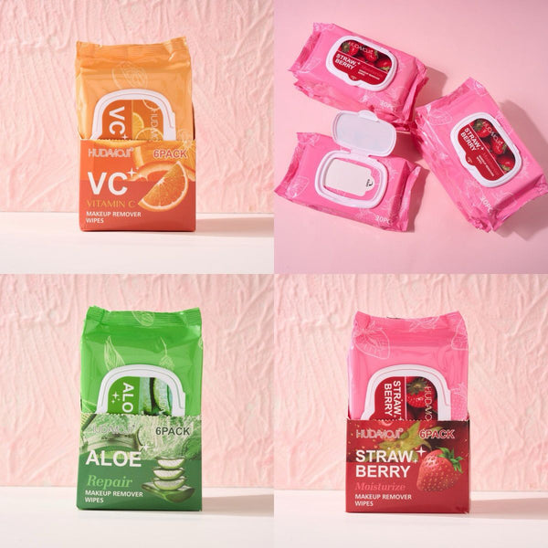 Huda Moji  MakeUp Remover Wipes 30/pcs