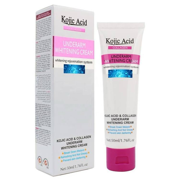 GUANJING Kojic Acid & Collagen Underarm Cleaning Cream (Original) For Elbow , Private parts & Knee 50ML