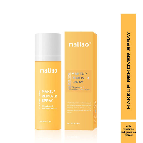 Maliao Makeup Remover Spray - Refresh & Nourish with Vitamin E and Green Tea Extract