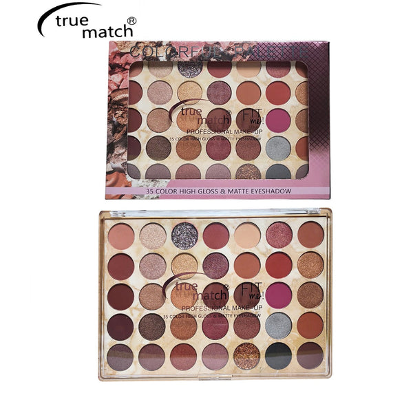 True Match Eyeshadow 35 Color Eyeshadow Kit