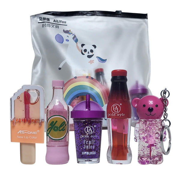 Miss Beauty New Pack of 5 Makeup deal with cosmetics bag