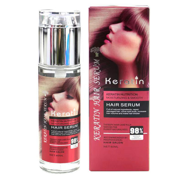 Keratin Brazilian Nutrition Smooth Hair Serum 80ml hair styling