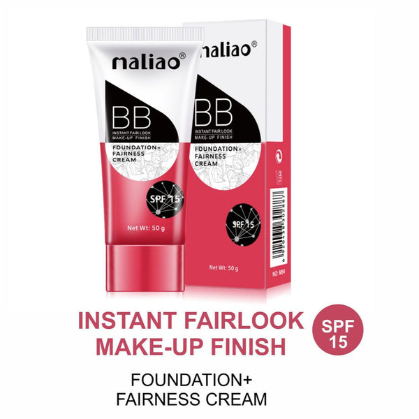 Maliao Instant Fair Look Make Up Finish BB Foundation Fairness Cream