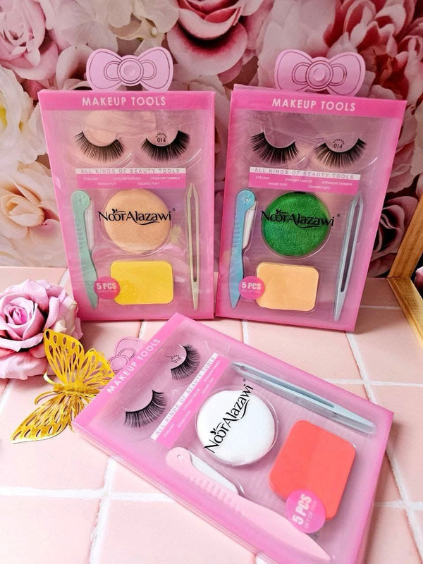 Noor Alazawi Beauty Tools Set (Pack of 5)