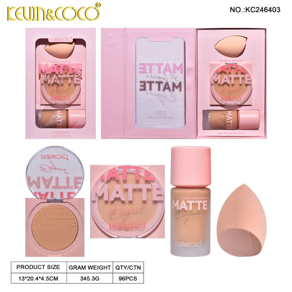 Kevin And COCO Flawless Matte Makeup Kit