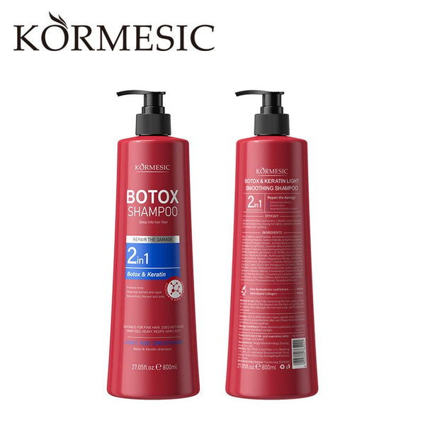 Kormesic 2 in 1 Botox Keratin Shampoo 800ml