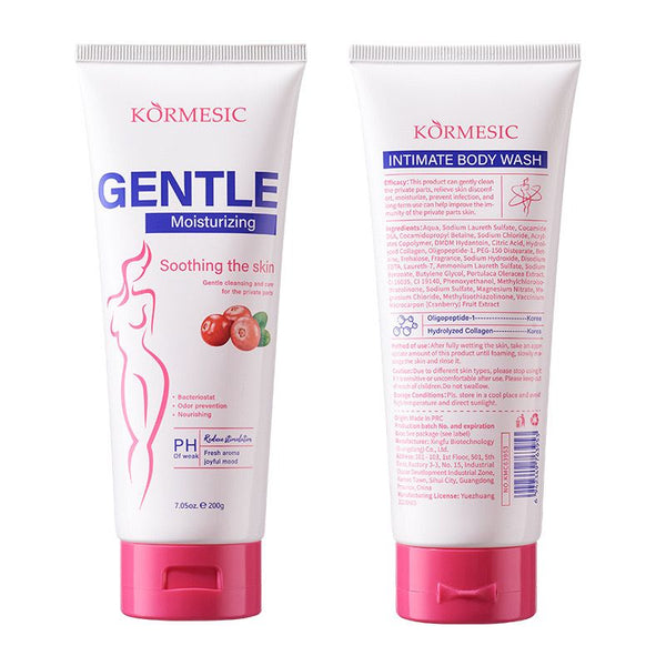 KORMESIC Natural Smoothing Feminine Care Feminine Wash Intimate Body Wash 200g