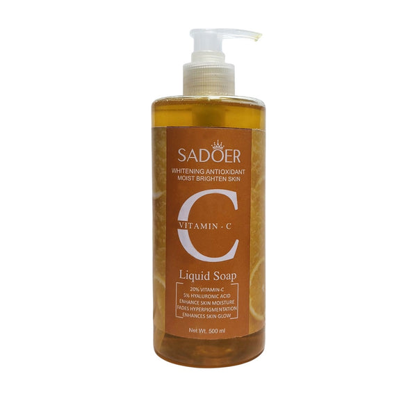 SADOER Vitamin C Liquid Soap – Whitening Antioxidant & Moisturizing Cleanser Hand Soap  (500ml)