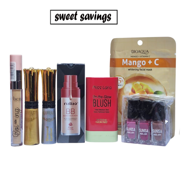 Sweet Savings Value Pack of 7 Items