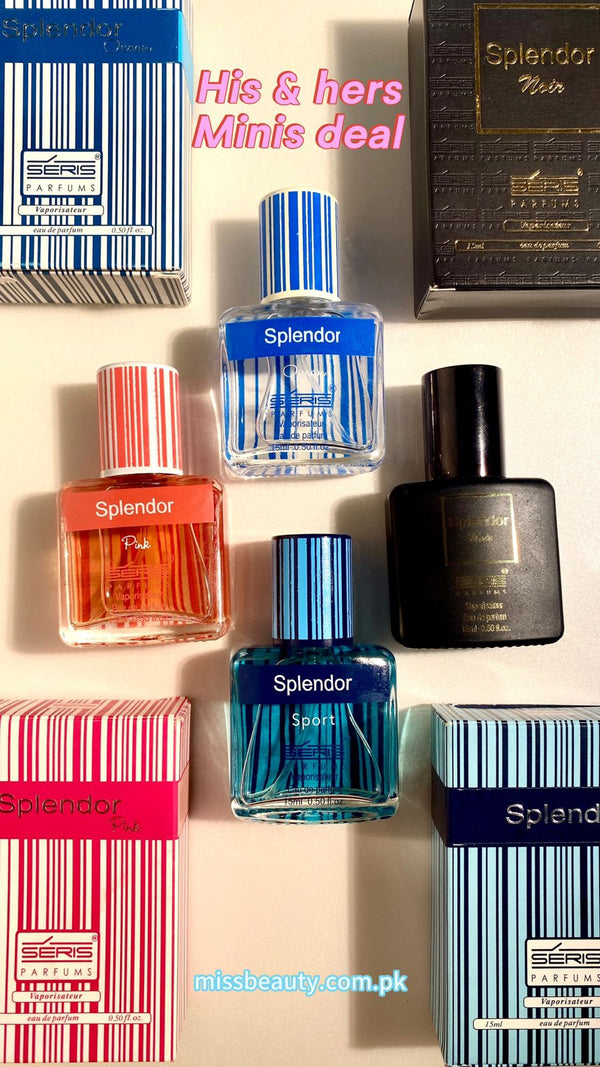 His & Hers Splendor Mini Perfume Pack of 4  Deals – His & Hers Collection
