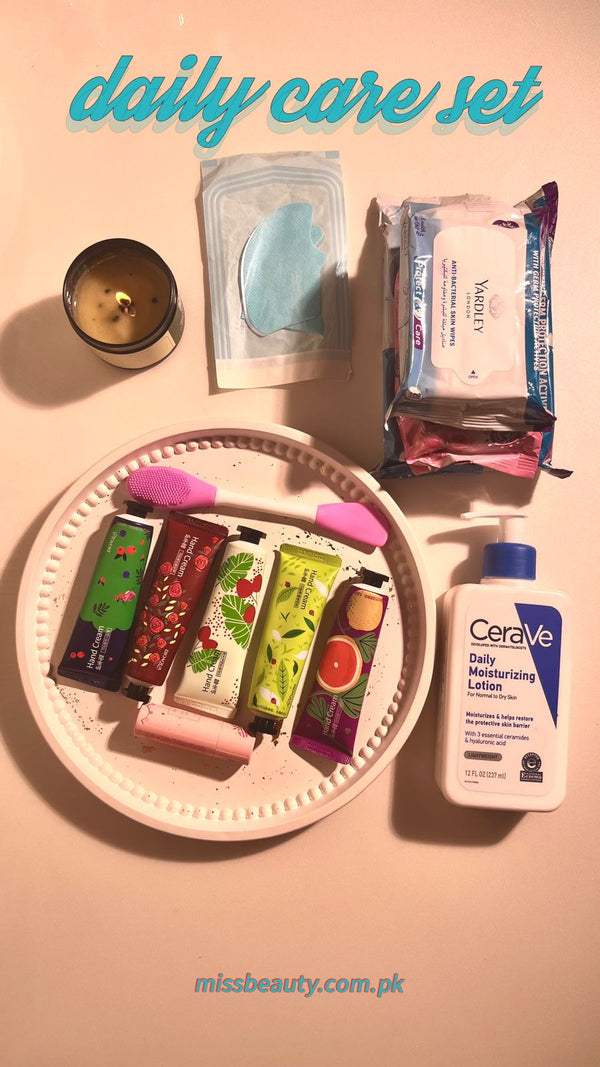 Miss Beauty 6 In 1 Winter Moisturizer Daily Care Set – Complete Skin care Essentials Kit