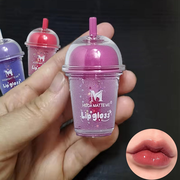 Huda Matte Me Cup Lip Gloss – Shiny Magic Collection