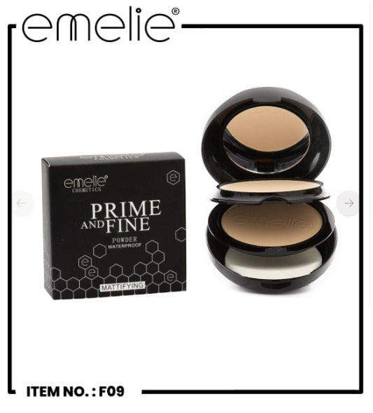 Emelie Prime & Fine Waterproof Mattifying Powder –  Stay Matte, Stay Flawless