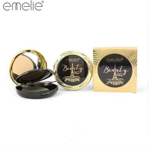 Emelie Paris Beauty Pressed Powder –  Long-Lasting Elegance with a Matte Touch