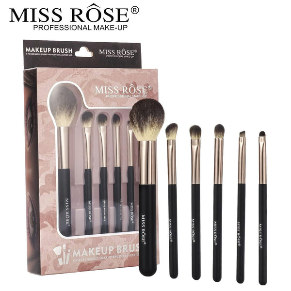 Miss Rose 6Pcs Brush Collection set