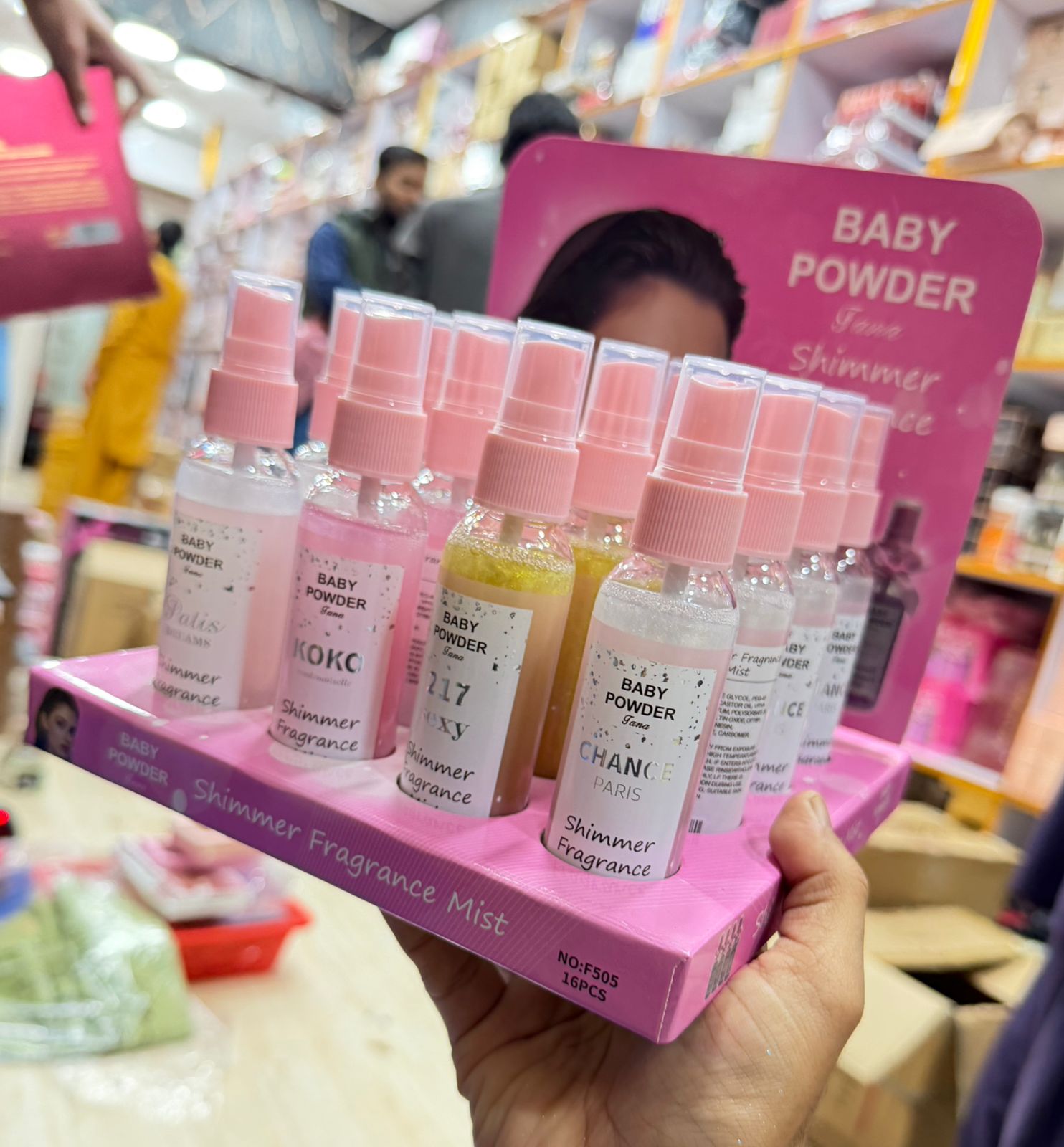 Baby Powder Shimmer Fragrance Mist – Miss Beauty
