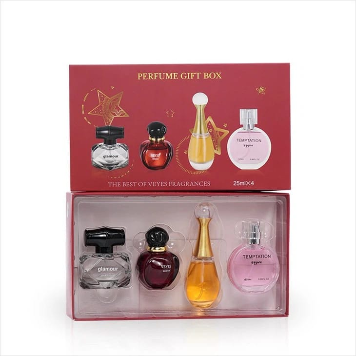 Veyes Collection Luxury 4 Piece Miniature Perfume Gift Set For Women veyes-collection-luxury-4-piece-miniature-perfume-gift-set-for-women