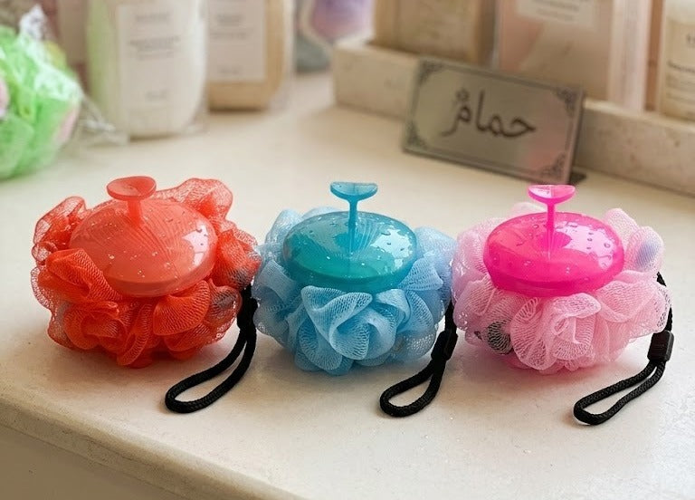 Fancy Bath Net – Soft Mesh Shower – Miss Beauty