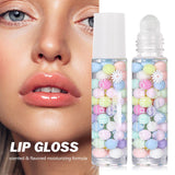 IMAN OF NOBLE Ball Lip Oil  And Lip Gloss Colored Balls 8ml (L-13-36)