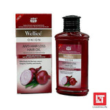 Wellice Repair & Moisture Softer Smoother & Moister Hair Oil For Men & Women - 150mlb - Onion B11910