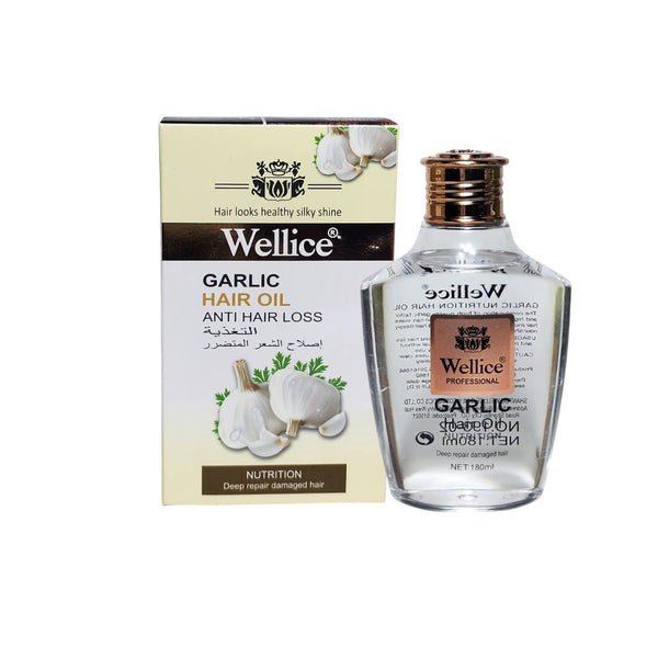 Wellice Premium Garlic Hair Oil 180ml