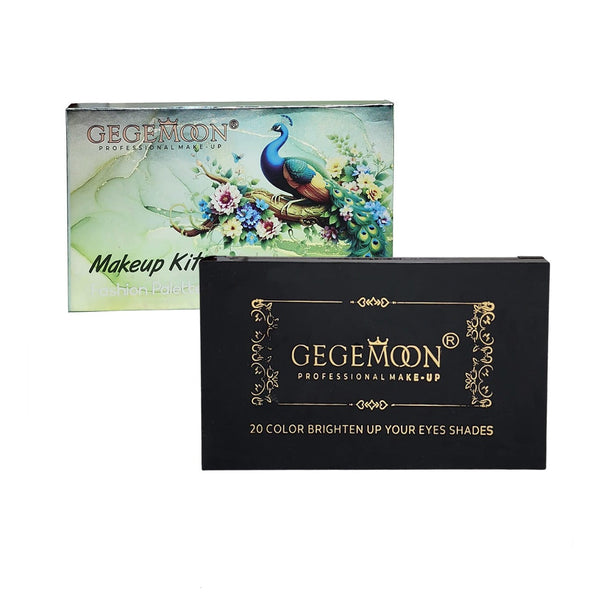 Gege moon 20 color Peacock Makeup  Eyeshadow  GM-912