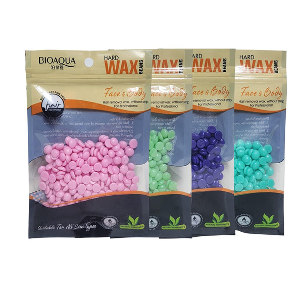 Bioaqua Hot Wax Beans - 100gms Packet multicolor