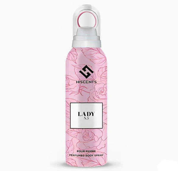 Hiscents - Lady N5 Deodorant 200Ml