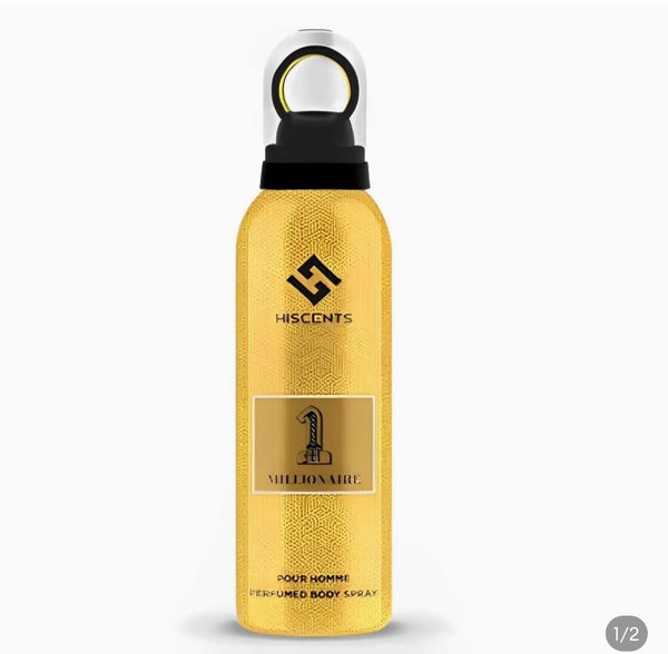 Hiscents 1 Millionaire Body Spray 200ml