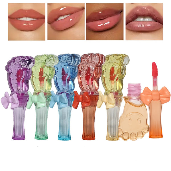 ROMANTIC MAY  Magic Cute Little Foot Design Lip Gloss