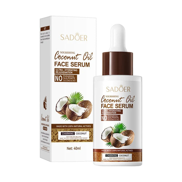 SADOER Coconut Oil Face Serum Whitening Brightening & Moisturizing Skin Care Skin Repair Facial Serum SD42859