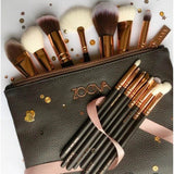 Zoeva 15 PCS Make up Brushes Set with Bag Random Color