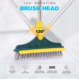 Miss Beauty Floor Scrub Brush With Long Telescopic Handle 3 In 1