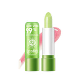 Julystar 1PC Natural Aloe Vera Moisturizing Lip Balm & Long-Lasting Waterproof Lipstick 3.4g D3007