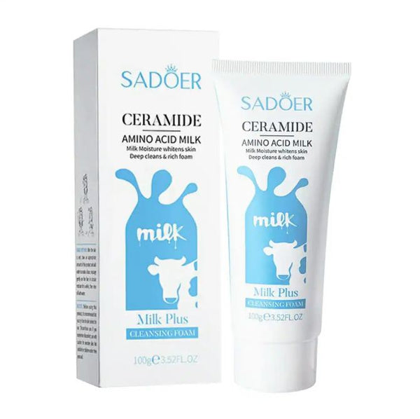 Sadoer Ceramide Amino Acid Milk Cleansing Foam 100g SD88524